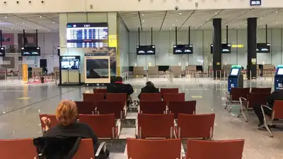 аэропорт сообщение бомба полиция Нур-Cултан