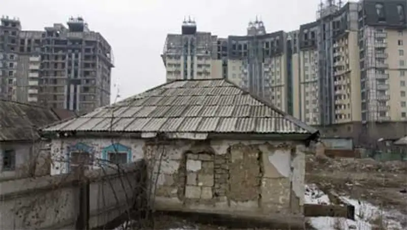 Карта сноса ветхого жилья в Алматы, фото - Новости Zakon.kz от 04.11.2013 22:51