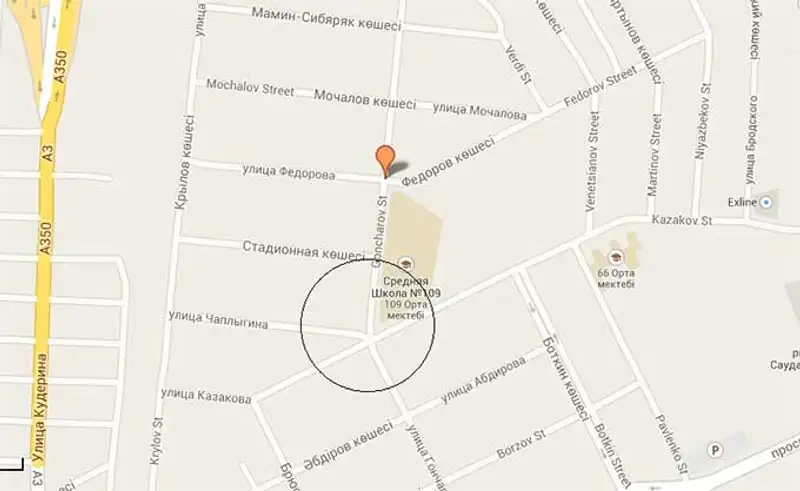 Карта сноса ветхого жилья в Алматы, фото - Новости Zakon.kz от 04.11.2013 22:51