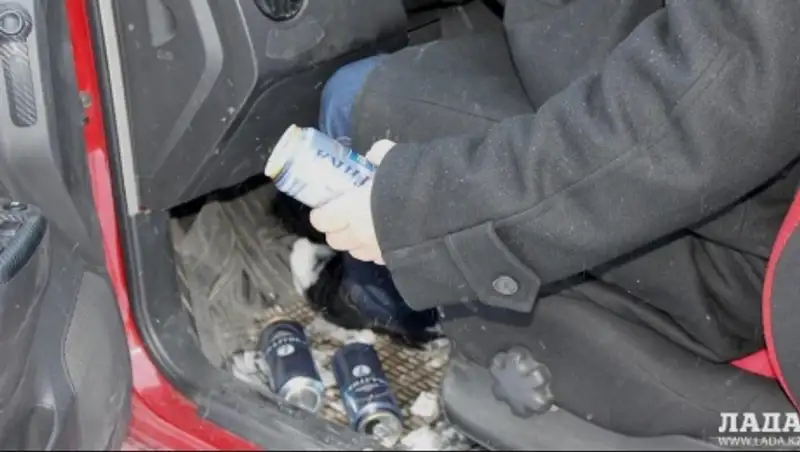 В 2014 году мангистаускими полицейскими задержаны более 2500 нетрезвых водителей