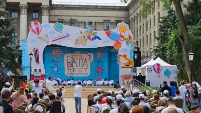 В Алматы прошел фестиваль для детей "БалаФест-2023", фото - Новости Zakon.kz от 01.06.2023 17:02
