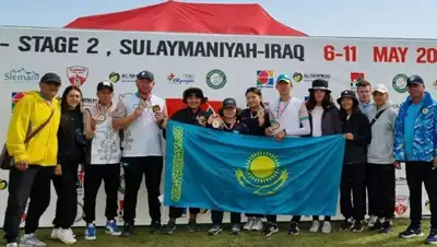 Ирак, Кубок Азии, стрельба из лука, казахстанцы, медали, НОК, фото - Новости Zakon.kz от 11.05.2022 10:06