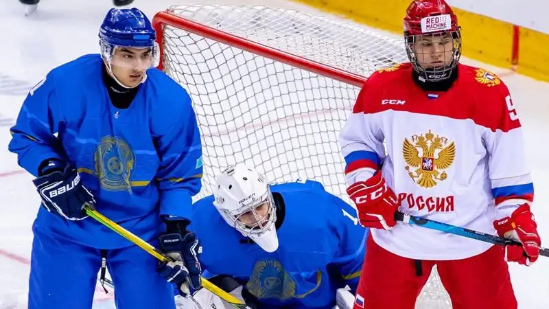 Хоккей Товарищеская игра, фото - Новости Zakon.kz от 10.04.2023 16:19