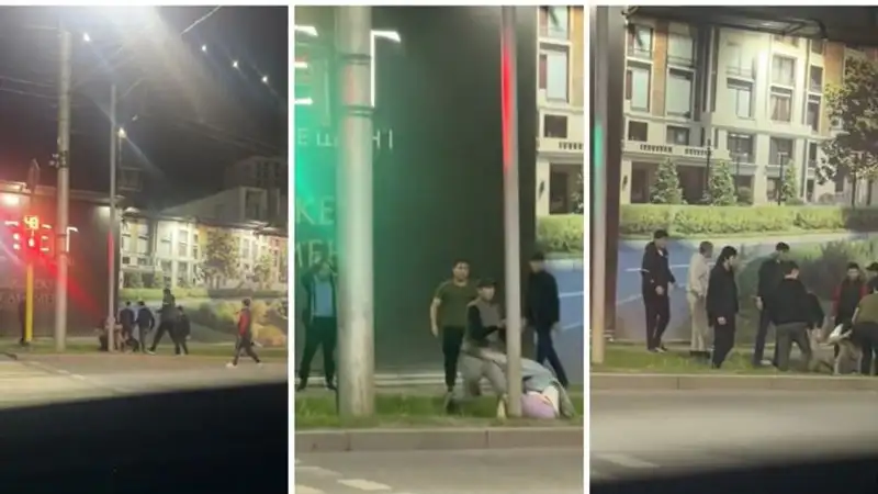 Один из участников массовой драки в Алматы может лишиться зрения