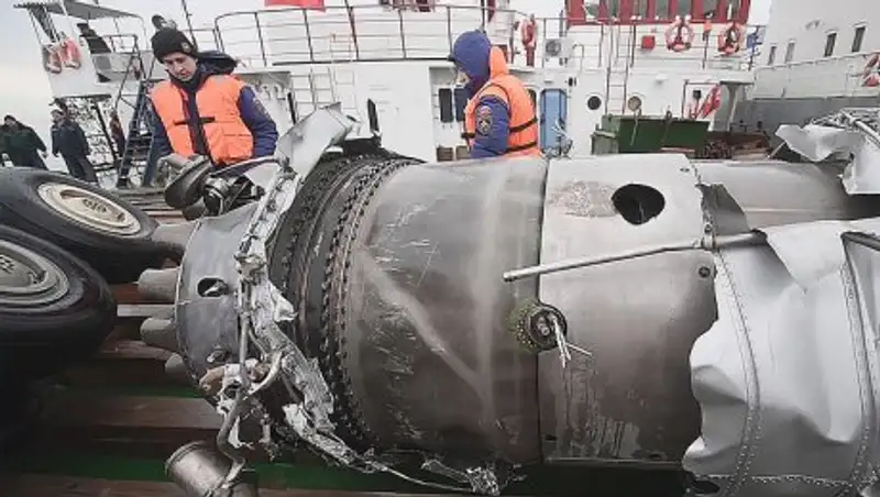 Следственный комитет РФ опроверг информацию о перегрузке разбившегося под Сочи Ту-154