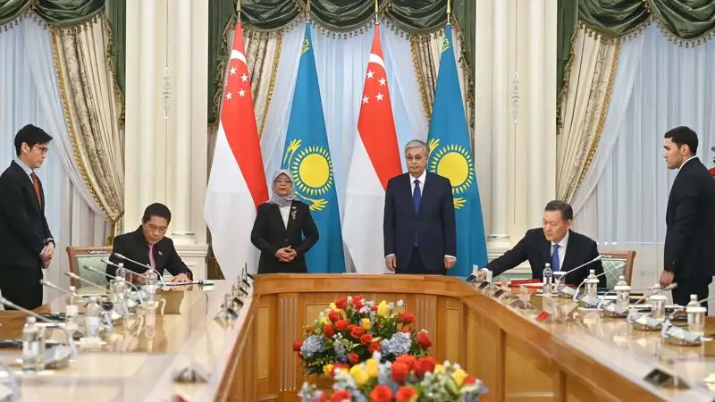 Токаев про визит президента Сингапура: Историческое событие