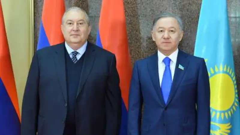 Нигматулин встретился с президентом Армении