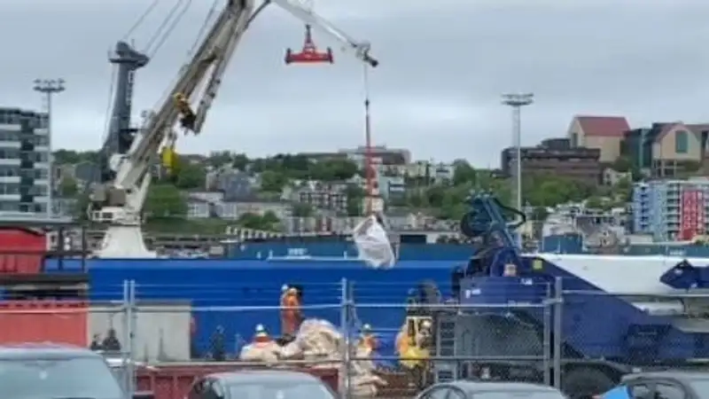 Найденные обломки затонувшего батискафа "Титан" доставили в Канаду