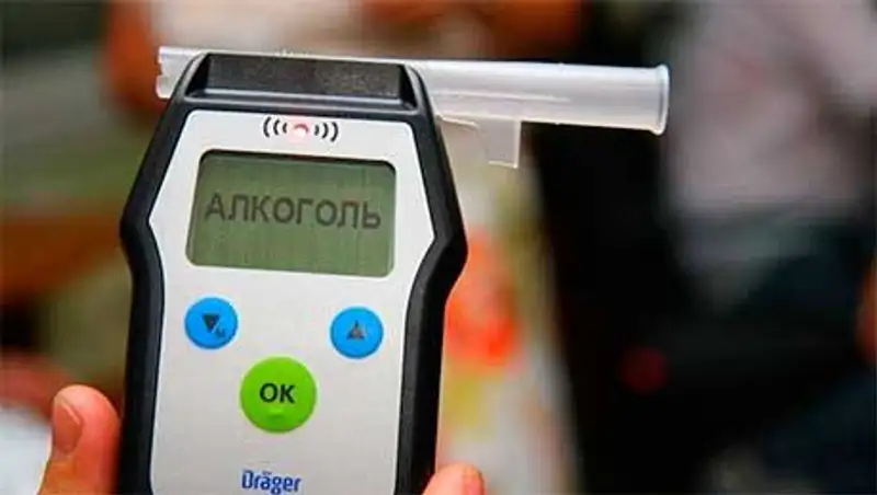 25 пьяных водителей поймали акмолинские полицейские за один день