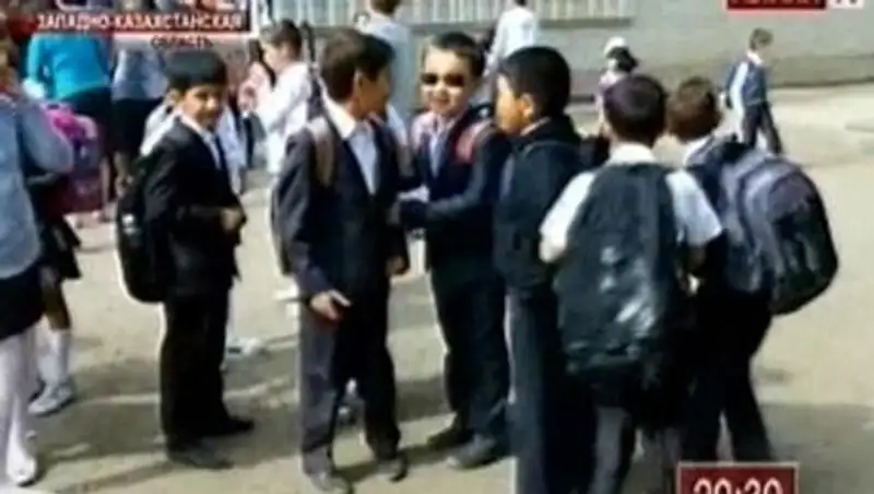 Ученики ремонтируемой сельской школы ЗКО учатся в амбулатории