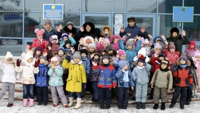 Воспитанники детского сада посетили тренировку «Кулагера»