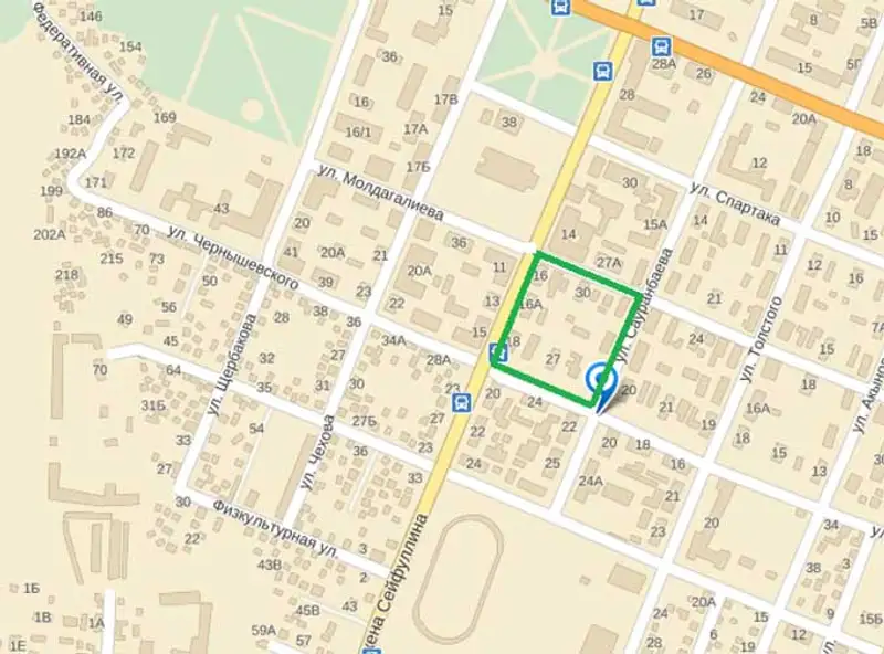 Карта сноса ветхого жилья в Алматы, фото - Новости Zakon.kz от 04.11.2013 22:51