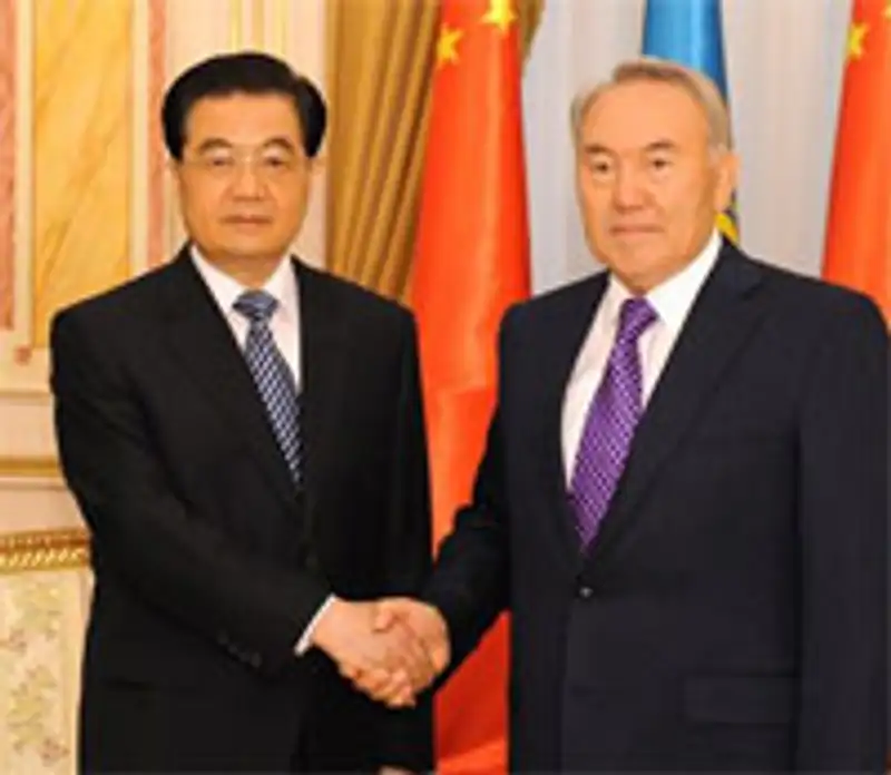 Президент РК Нурсултан Назарбаев провел переговоры с Председателем КНР Ху Цзиньтао, фото - Новости Zakon.kz от 06.06.2012 16:16