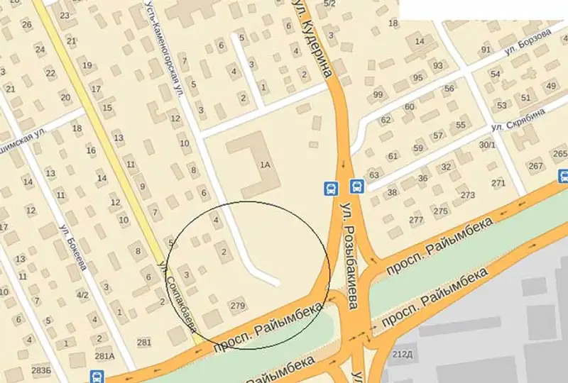 Карта сноса ветхого жилья в Алматы, фото - Новости Zakon.kz от 04.11.2013 22:51