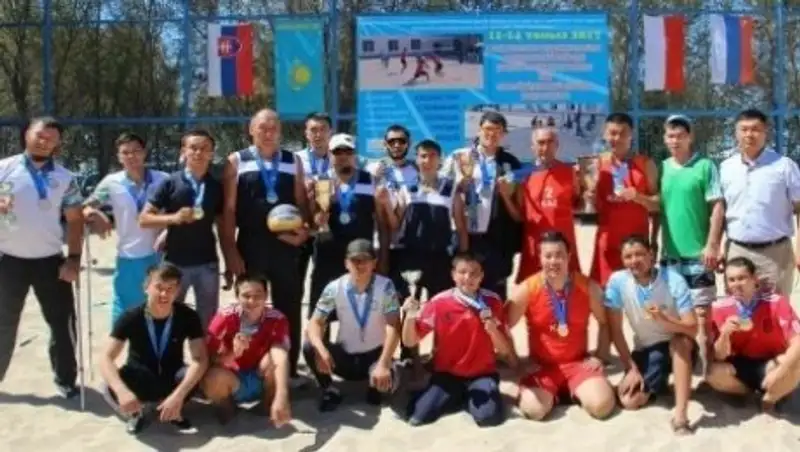 Стали известны победители чемпионата Казахстана по пляжному волейболу среди инвалидов
