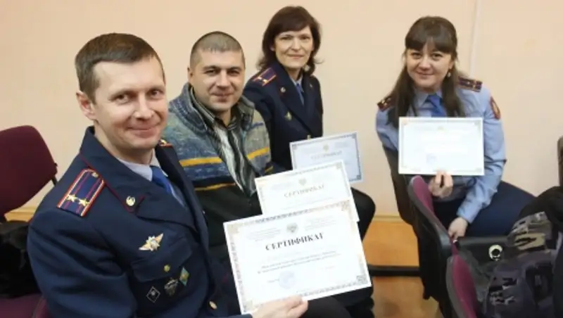 60 сотрудников ДВД Костанайской области окончили курсы казахского языка