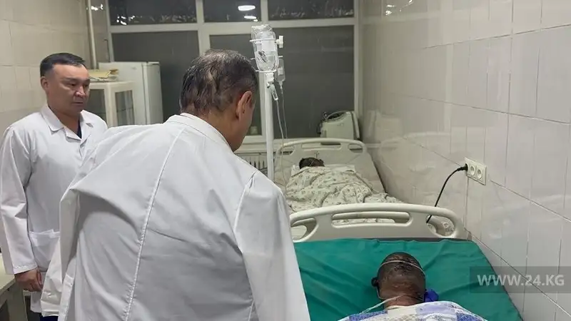 пострадавший при аварии на ТЭЦ Бишкека