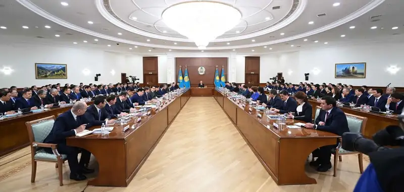 Расширенное заседание правительства с участием Токаева – текстовая трансляция
