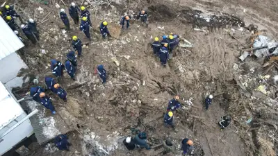 Основную причину схода оползня в Алматы назвали в "Казселезащите", фото - Новости Zakon.kz от 08.02.2024 13:12