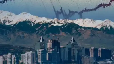 Землетрясение магнитудой 4.2 произошло в 270 км от Алматы