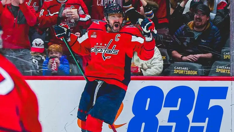 Овечкин забил в пятом матче подряд и установил новый рекорд НХЛ