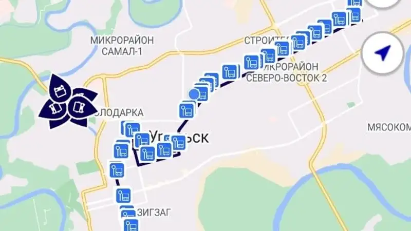 Гололед парализовал работу общественного транспорта в Уральске