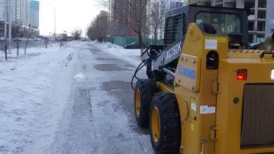 Выпавшие в Астане осадки превысили месячную норму, фото - Новости Zakon.kz от 13.02.2024 14:58