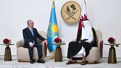 встреча президентов РК и Катара