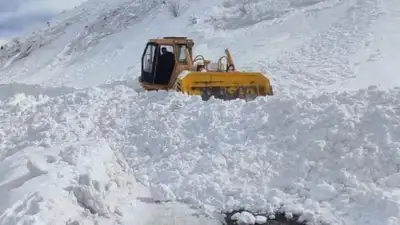 сход лавин, фото - Новости Zakon.kz от 14.02.2024 01:57