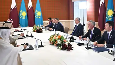 Токаев призвал катарские компании к сотрудничеству, фото - Новости Zakon.kz от 14.02.2024 18:02