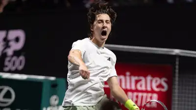 Теннис Сенсация Роттердам, фото - Новости Zakon.kz от 16.02.2024 12:45