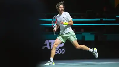 Александр Шевченко проиграл в четвертьфинале турнира в Роттердаме , фото - Новости Zakon.kz от 16.02.2024 20:28