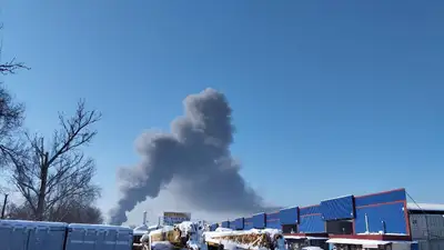пожар Алматы