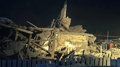 взрыв дома в Караганде