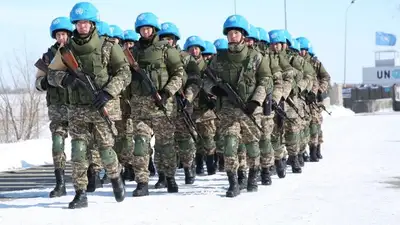  Миротворческий контингент из Казахстана готовится к отбытию на Голанские высоты