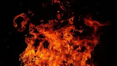 В Талдыкоргане вор устроил пожар в магазине 