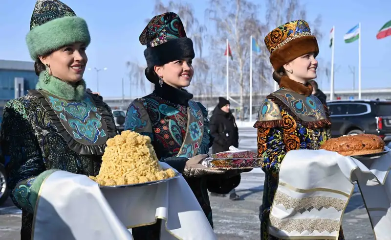 Токаев прилетел в Казань