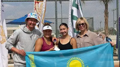 "Juniors tennis": успехи казахстанских юниоров на международных турнирах, фото - Новости Zakon.kz от 26.02.2024 13:42