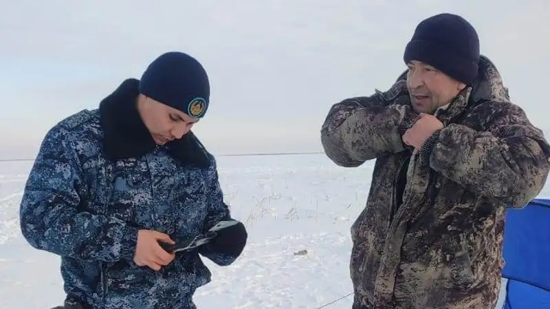 Природоохранная полиция, управление местной полицейской службы, департамент полиции, Костанайская область, подполковник Газретгали Алимгазин , фото - Новости Zakon.kz от 28.02.2024 16:00