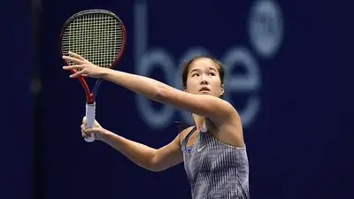 Жибек Куламбаева вышла в финал парного разряда турнира в Индии , фото - Новости Zakon.kz от 01.03.2024 17:47