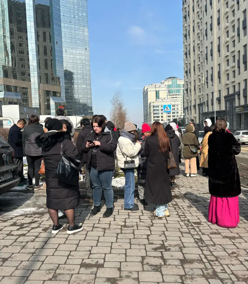 Что происходит на улицах Алматы после сильного землетрясения