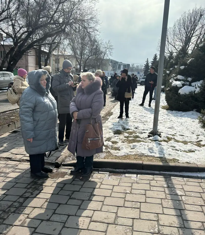 Что происходит на улицах Алматы после сильного землетрясения