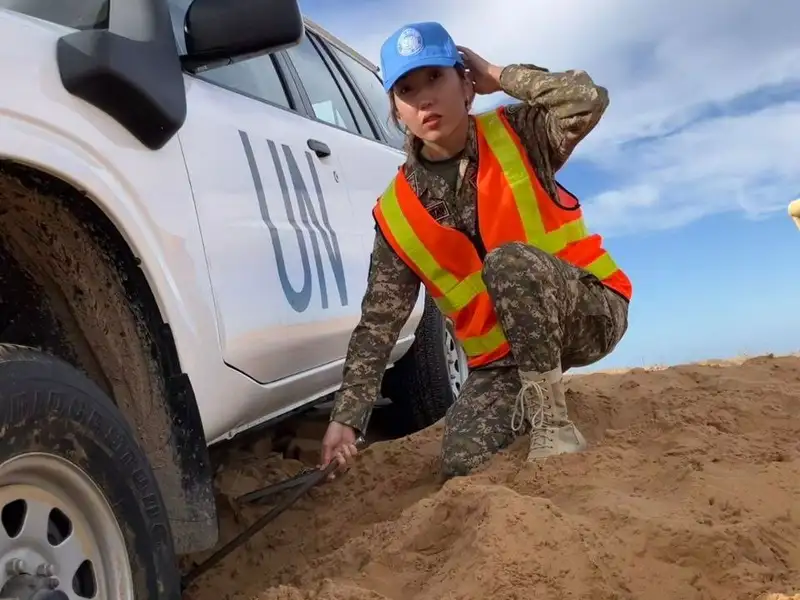 миротворец, Западная Сахара, Дана Жамалиева, фото - Новости Zakon.kz от 08.03.2024 14:53
