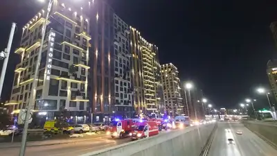 пожар в жилом доме, фото - Новости Zakon.kz от 06.03.2024 23:24