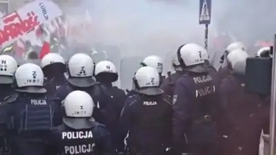 протесты фермеров в Польше, фото - Новости Zakon.kz от 06.03.2024 21:00