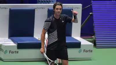 Александр Шевченко с победы стартовал на Мастерсе в Индиан-Уэллсе, фото - Новости Zakon.kz от 07.03.2024 09:27