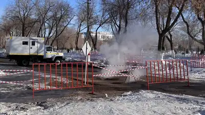 коммунальная авария в Алматы, фото - Новости Zakon.kz от 08.03.2024 15:48