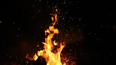 пожар в магазине, фото - Новости Zakon.kz от 09.03.2024 20:36