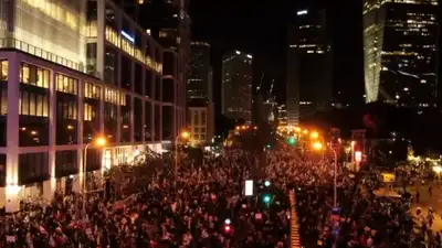 протесты в Израиле, фото - Новости Zakon.kz от 10.03.2024 01:18