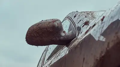машина, грязь, фото - Новости Zakon.kz от 10.03.2024 14:58